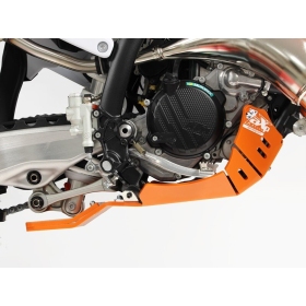 AXP Skid Plate orange HDPE ø8mm ​​​​​​​KTM SX / XC 125 2023-2025