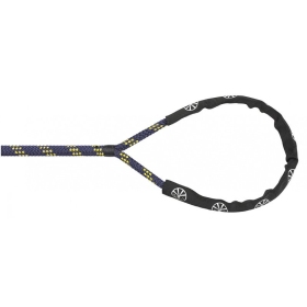 Liros Handy-Elastic virvė mėlyna / geltona 18 mm x 15 m