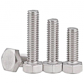Stainless steel bolts M6 50pcs