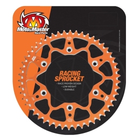 Rear sprocket Moto-Master 7075 520-51T orange  Husaberg/ Husqvarna/ Gas Gas