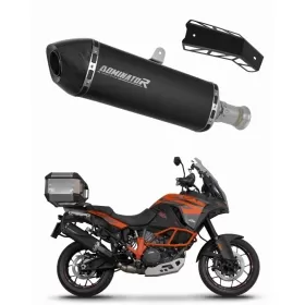 KTM 1290 SUPER Adventure S / R 2015-2020 Exhaust Silencer Muffler HP7 BLACK + dB killer