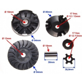  Variator kit MINARELLI 50cc 2T Ø 13mm