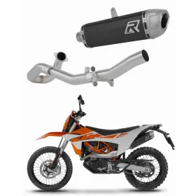 Dominator pilna išmetimo sistema S6 BLACK + dB killer KTM 690 SMC-R 2026
