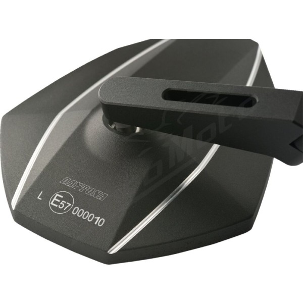 Universal Bar End Mirror DAYTONA D-MIRROR-7 BAREND Short 1pc