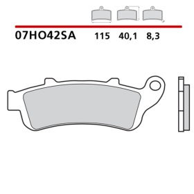 Brembo Brake pads Honda / Kawasaki 650-1800cc 97-18