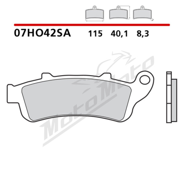 Brembo Brake pads Honda / Kawasaki 650-1800cc 97-18