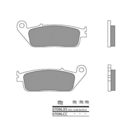 BREMBO Scooter Sintered stabdžių trinkelės priekinės HONDA / YAMAHA 125-400cc 2005-2024