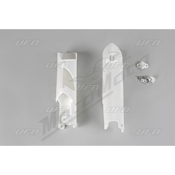 UFO White Fork Guards For Husqvarna FC / FE / TC / TE 125-501cc 14-15