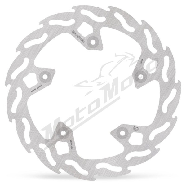 MOTO-MASTER Flame Front Fixed Brake Disc Honda C / Grom / MSX / ST / Z 125 18-26