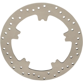 DRAG SPECIALTIES Stainless Steel Drilled Brake Rotor Harley Davidson FLD / FXD / FXDC / FXDCI / FXDI 1130-1690cc 06-17