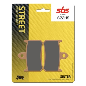Sbs stabdžių trinkelės 622HF keraminės HONDA 