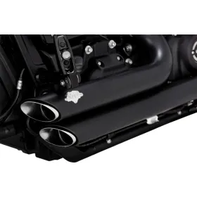 VANCE & HINES "Shortshots Staggered" išmetimo sistema Harley Davidson FXST / FXLRS / FXFBS / FLHCS 1750-1923cc 18-24