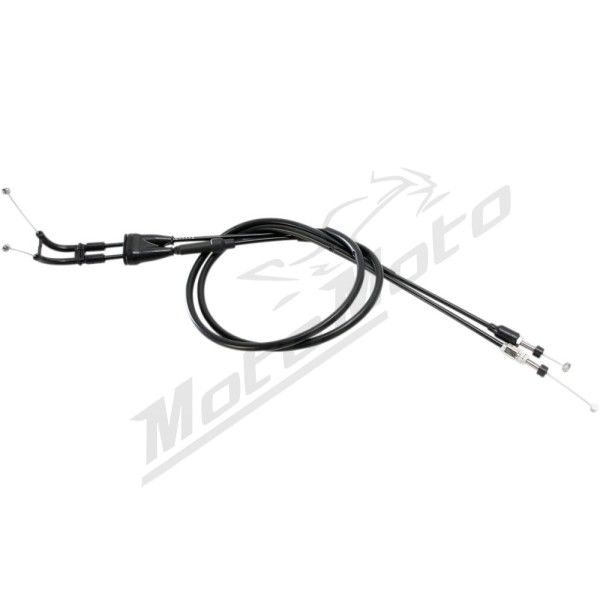 MOOSE OFFROAD Black Vinyl Throttle Cable Yamaha TT / TT-R / TW / XT 200-350cc 84-06