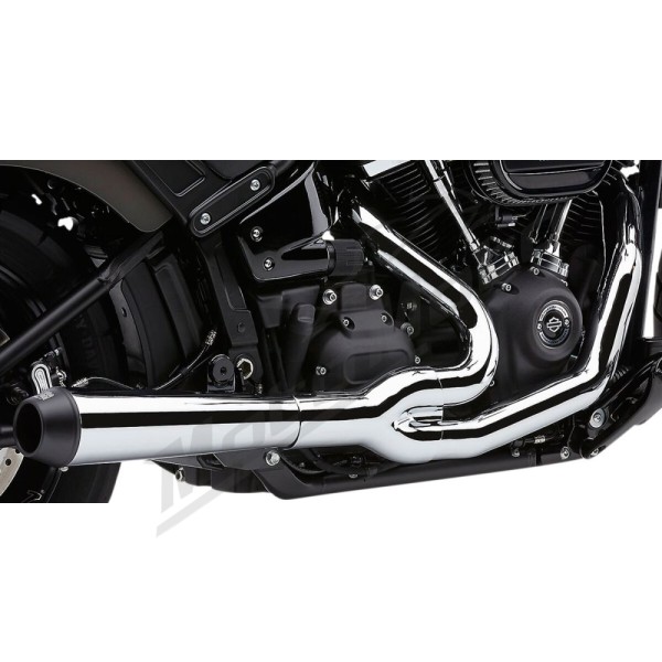 COBRA El Diablo 2:1 Exhaust System Harley Davidson FLFB / FLFBS / FLSTFI / FXBR / FXBRS 1750-1923cc 18-25