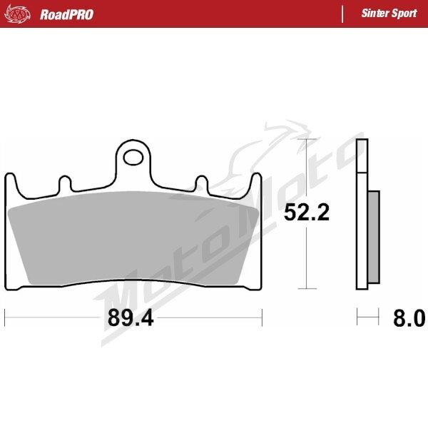 MOTO-MASTER Sinter Sport Front Brake Pads Kawasaki / Suzuki 600-1600 93-07