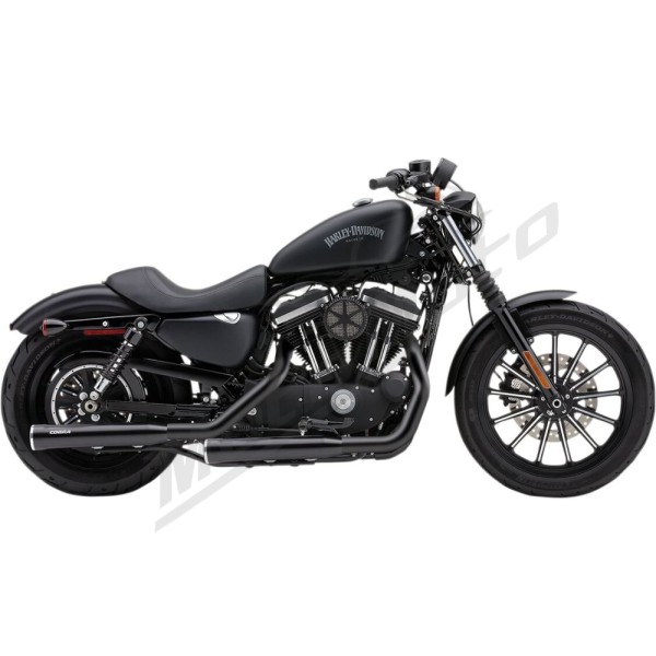 COBRA RPT 3" Slip-On Mufflers Harley Davidson XL 883-1200cc 14-22