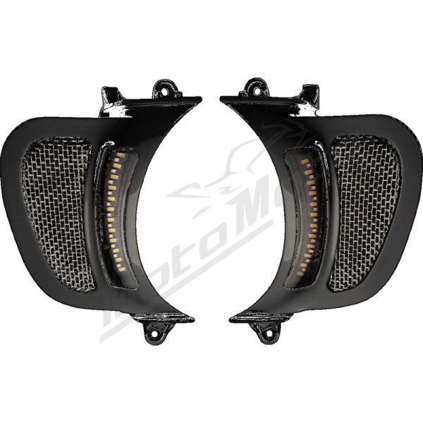 CUSTOM DYNAMICS Genesis® 4 Priekiniai žibintai su posūkių signalais Harley Davidson FLTRK / FLTRKSE 1690-1977cc 15-24