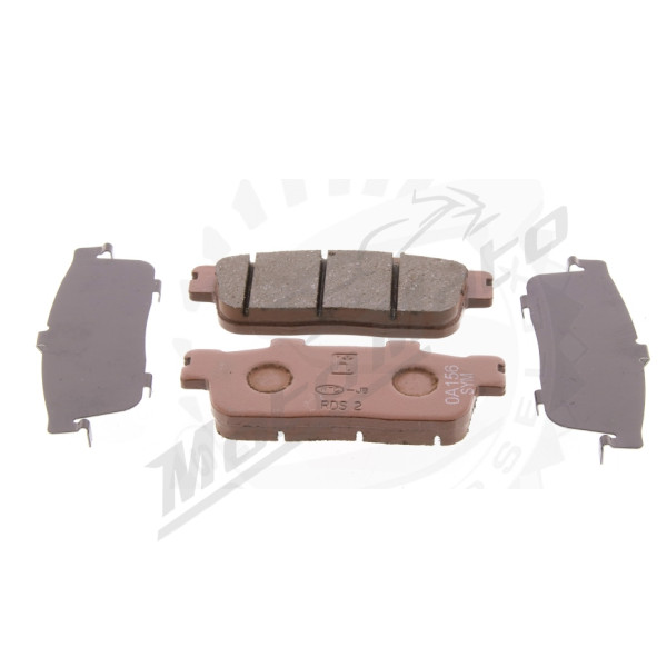 Brake pads rear SYM Citycom / Cruisym / GTS / HD / Joymax / Joyride / Wolf 125-300cc 04->