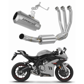 CF MOTO 675 SR-R 2024-2025 Dominator Full Exhaust System Collector Silencer GPS + dB killer