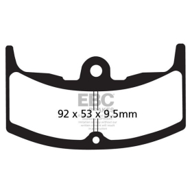 EBC FA080/2 Series Organic Brake Pads Front/Rear Honda CBX / VF / VT 400-550 82-87