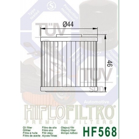Tepalo filtras HIFLO HF568 KYMCO XCITING 400cc 2012-2017