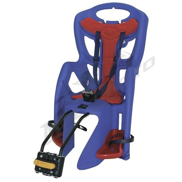 Bike seat for kids BELLELLI Little Duck Standart Blue/Red