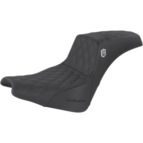 SADDLEMEN Pro Series SDC Performance Grip Seat Harley Davidson FLDE / FLHC / FXBB / FXBBS / FXST 1750-1923cc 18-25