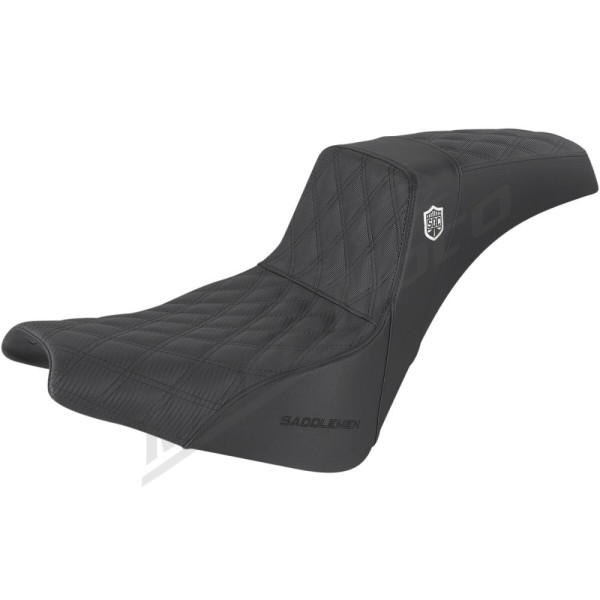 SADDLEMEN Pro Series SDC Performance Grip Seat Harley Davidson FLDE / FLHC / FXBB / FXBBS / FXST 1750-1923cc 18-25