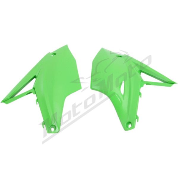 UFO Šoniniai Plastikai Kawasaki KX 250-450F 16-20 Žalia