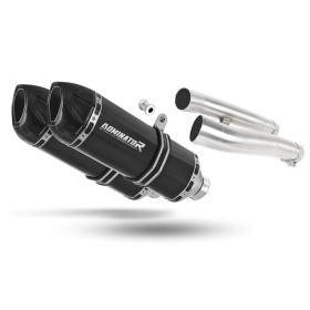 Kawasaki ZZR 1200 2002-2005 Exhaust Silencer Muffler HP1 BLACK + dB killer