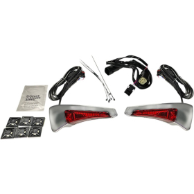 CUSTOM DYNAMICS Sequential Tour Pak Seat Back Rest LED Lights Harley Davidson FLHTKSE / FLHTKSE2 1800cc 14-15