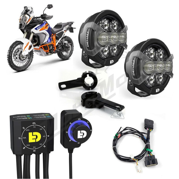 DENALI DialDim D7 Pro Additional light kit KTM Super Adventure 1290 21-24