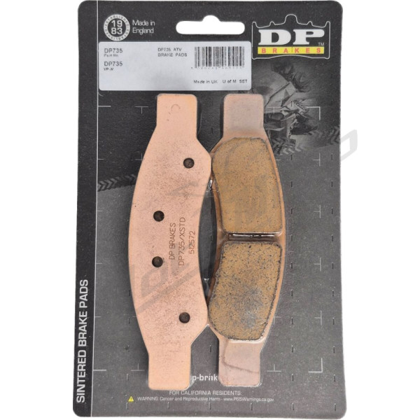 DP Brakes Metal Brake Pads CAN AM MAVERICK 999cc 24-26