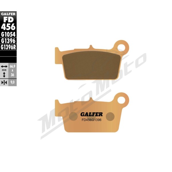 GALFER HH Sintered Brake Pads Beta / Rieju 50-525cc 06-25
