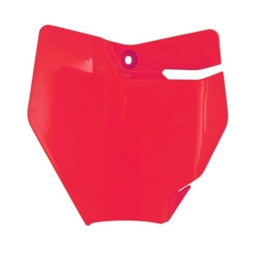 RACETECH Front Number Plate GasGas MC 50cc 21-24 Red