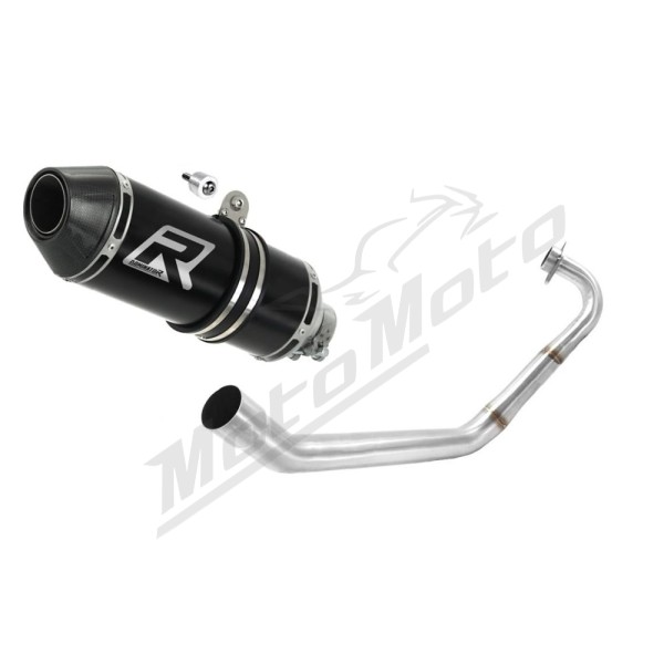 Yamaha YZF R125 2014-2018 Dominator Full Exhaust System HP3 BLACK + dB killer