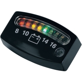 KURYAKYN LED Battery Gauge Black