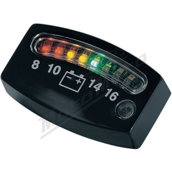 KURYAKYN LED Battery Gauge Black
