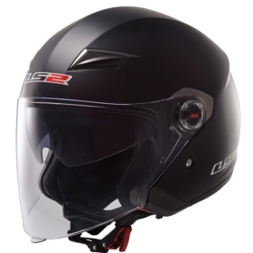 Helmet LS2 OF569 Track Single Mono Matt Black
