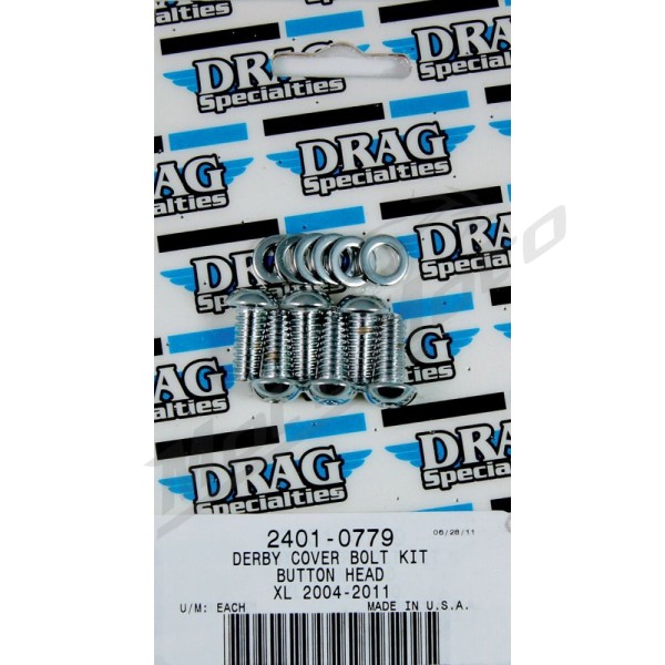 DRAG SPECIALTIES Derby Cover Bolt Kit Harley Davidson XL 883-1200cc 04-22