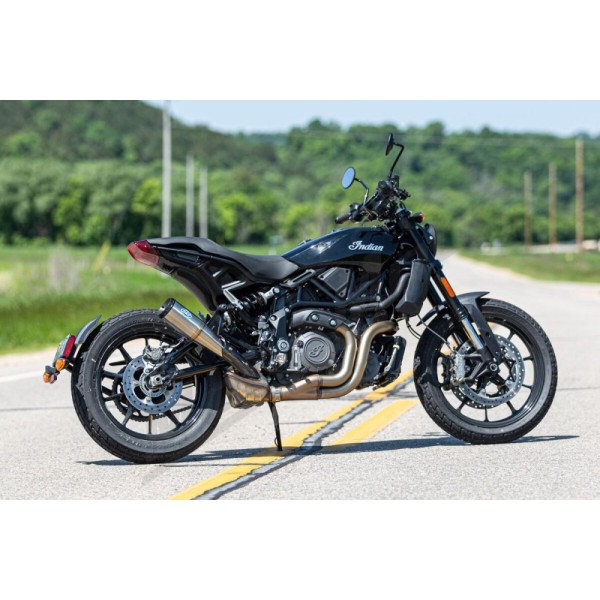 S&S CYCLE Grand National Slip-On Mufflers Harley Davidson Indian FTR 1200cc 19-22