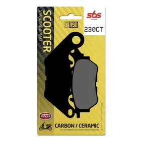 SBS CT Scooter Carbon Tech 230CT Organic Brake Pads Yamaha MW / YP 125-300cc 17-22