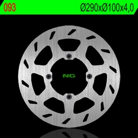 NG BRAKES 093 fiksuotas stabdžių diskas KAWASAKI KLX 650 93-96