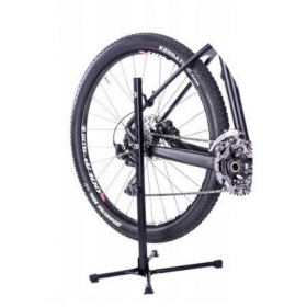 Universal screw-on bicycle stand