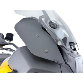 WRS MG009NO Side Deflectors Matt Black Moto Guzzi Stelvio 1000 ABS 2024