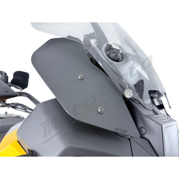 WRS MG009NO Side Deflectors Matt Black Moto Guzzi Stelvio 1000 ABS 2024