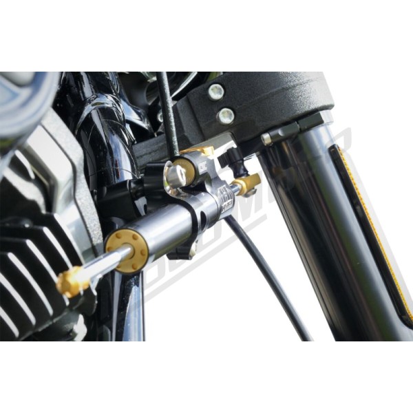 HYPERPRO Steering Damper Mounting Kit Harley Davidson FXLRS 1868-1923 20-24