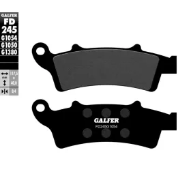 GALFER Semi-Metallic Brake Pads Aprilia / Kymco / Malaguti 125-500cc 99-16