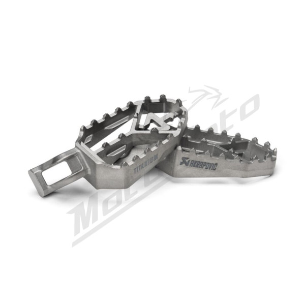 AKRAPOVIC Adventure Vairuotojo pakojai titaniniai Triumph Tiger / Tiger Sport 660-1200 11-26 