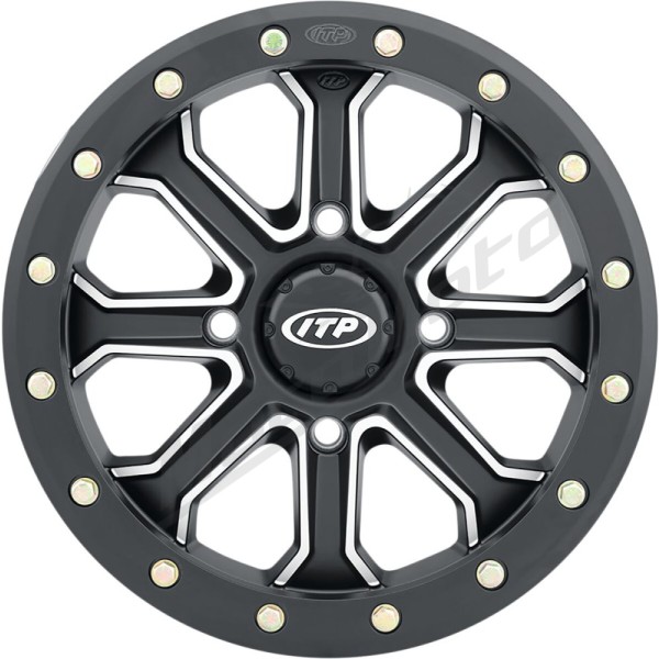ITP Inertia Wheel R15x7 4/156 5+2 (+40mm) Black Matte